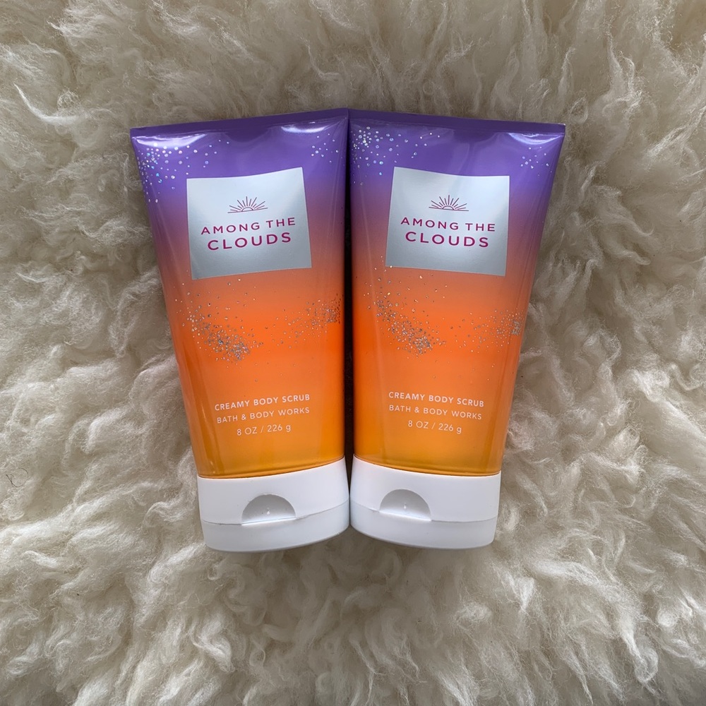 New BBW Among the Clouds Creamy Body Scrubs